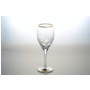 Набор бокалов для вина Палермо золото 200 мл 6 шт