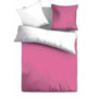 Комплект постельного белья Artek-92 Pink/white сатин евро макси
