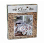 Комплект постельного белья Cleo Нектар сатин двуспальный евро