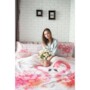 Комплект постельного белья Этель Розовый Фламинго поплин двуспальный