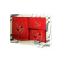 Комплект полотенец Valentini Dream (коралловый) 30х50 см 50х100 см 100х150 см 3 шт