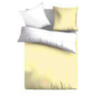 Комплект постельного белья Artek-92 Ecru/white сатин евро макси