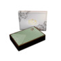 Комплект постельного белья Cleo Bamboo Satin с вышивкой (светло-сиреневый) евро макси