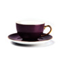 Набор чайных пар Monalisa Rainbow Or (чашка 220 мл + блюдце) на 6 персон (фиолетовый)