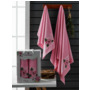 Набор махровых полотенец Merzuka Rosa 50х90 см 70х140 см 2 шт (розовый)
