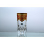 Набор стаканов для воды Natalia Golden Red Decor 400 мл 6 шт