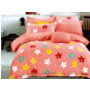 Комплект постельного белья Cleo Звездочки (розовый) сатин детский