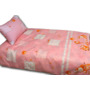 Комплект постельного белья Альвитек Пчелка Зоопарк розовый бязь детский