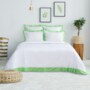 Комплект постельного белья Этель Elite зеленый сатин двуспальный евро