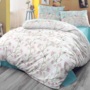 Комплект постельного белья Irina Home Layla pembe ранфорс двуспальный евро