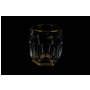 Набор стаканов для виски Сафари Богемия Голд 250 мл 6 шт