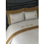 Комплект постельного белья Issimo Blanche beige сатин-делюкс двуспальный евро