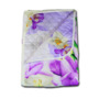Покрывало-одеяло Cleo Сиреневое с цветами 200х215 см