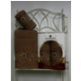 Набор махровых полотенец Merzuka Prestige 50х90 см 70х140 см 2 шт (коричневый)