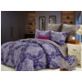 Комплект постельного белья KazanovА Отис (фиолетовый) сатин двуспальный