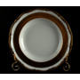 Набор глубоких тарелок Лента золотая матовая 2 24 см 6 шт
