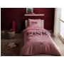 Комплект постельного белья Tac Pink ранфорс двуспальный евро