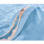 Комплект постельного белья Cleo Небесная лазурь микросатин сем