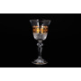 Набор бокалов для вина Фелиция Золотые окошки 170 мл 6 шт