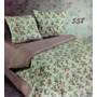 Комплект постельного белья Экзотика Цветочное изобилие поплин двуспальный евро
