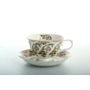 Набор чайных пар Восточные цветы (чашка 200 мл + блюдце) на 6 персон
